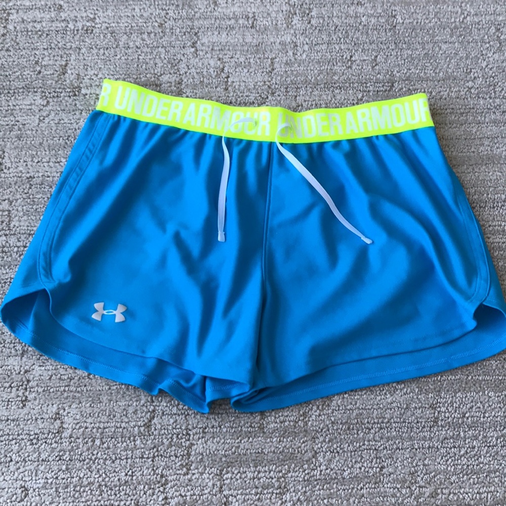 Under Armour loose short, medium, aqua